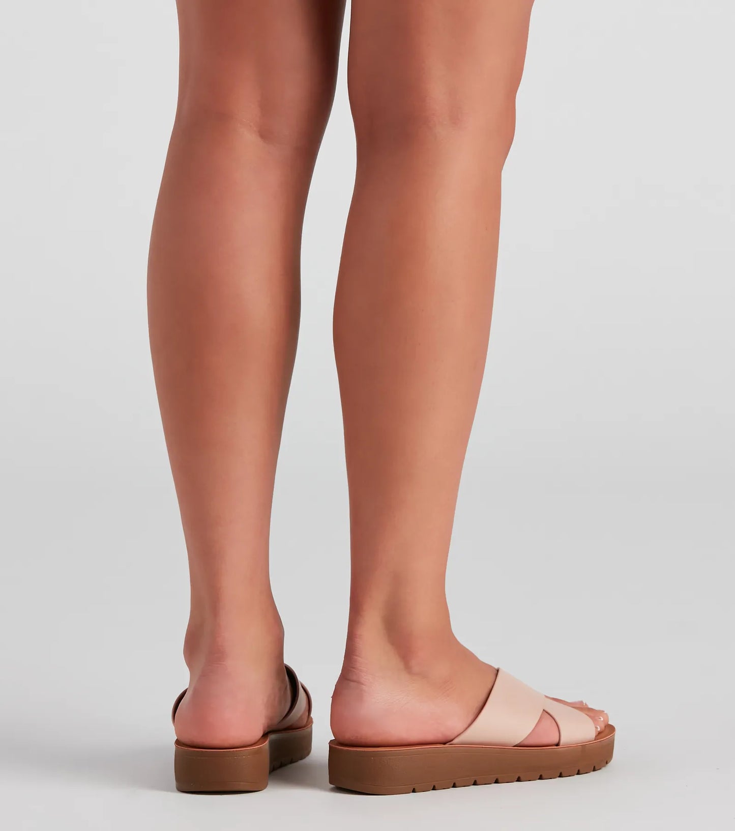 Cross My Mind Comfort Slide Sandals