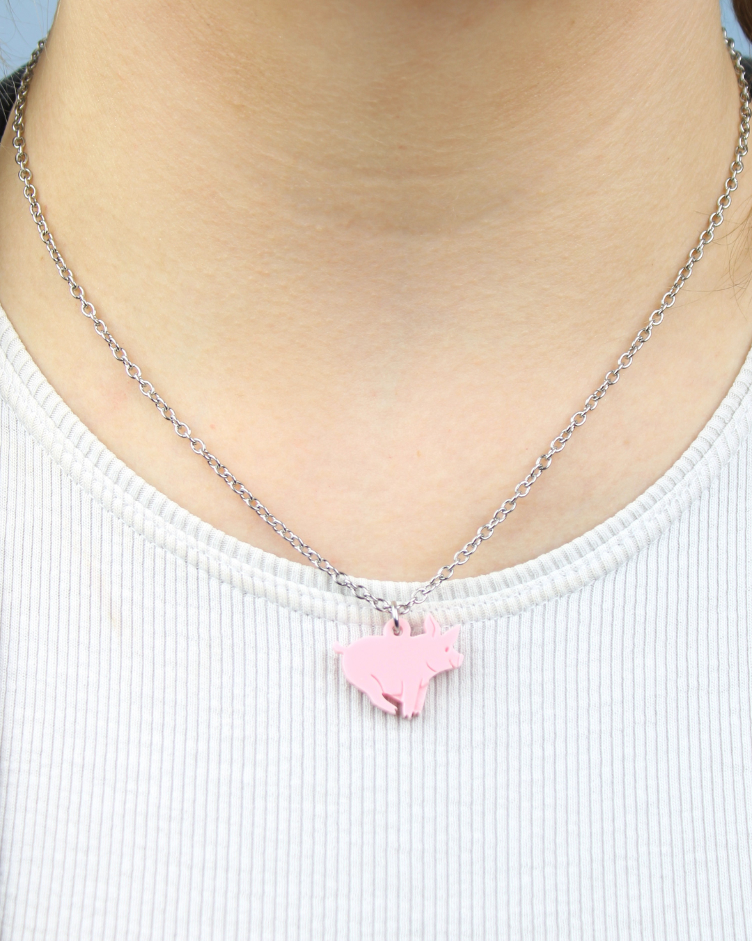 Piggy In The Middle Necklace