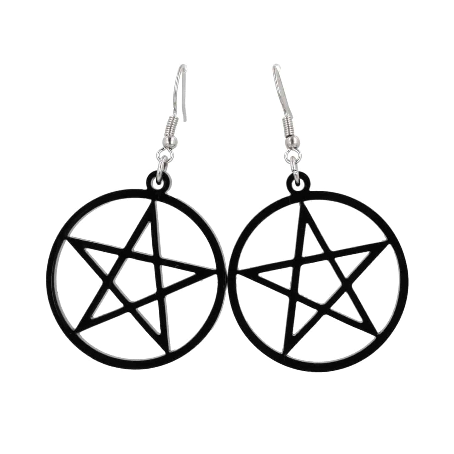 Pentacle Earrings