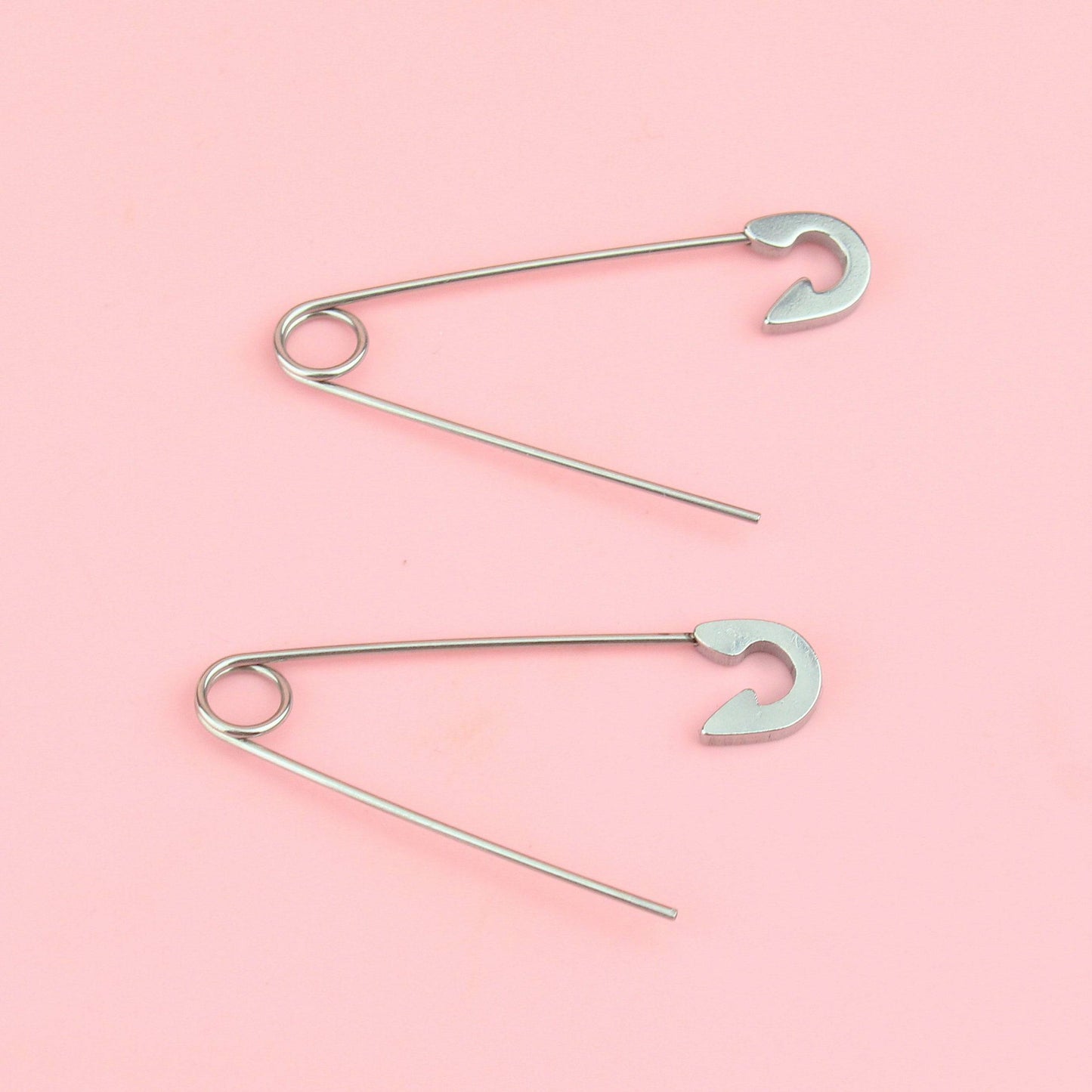 Pin it to Win it Safety Pin Earrings