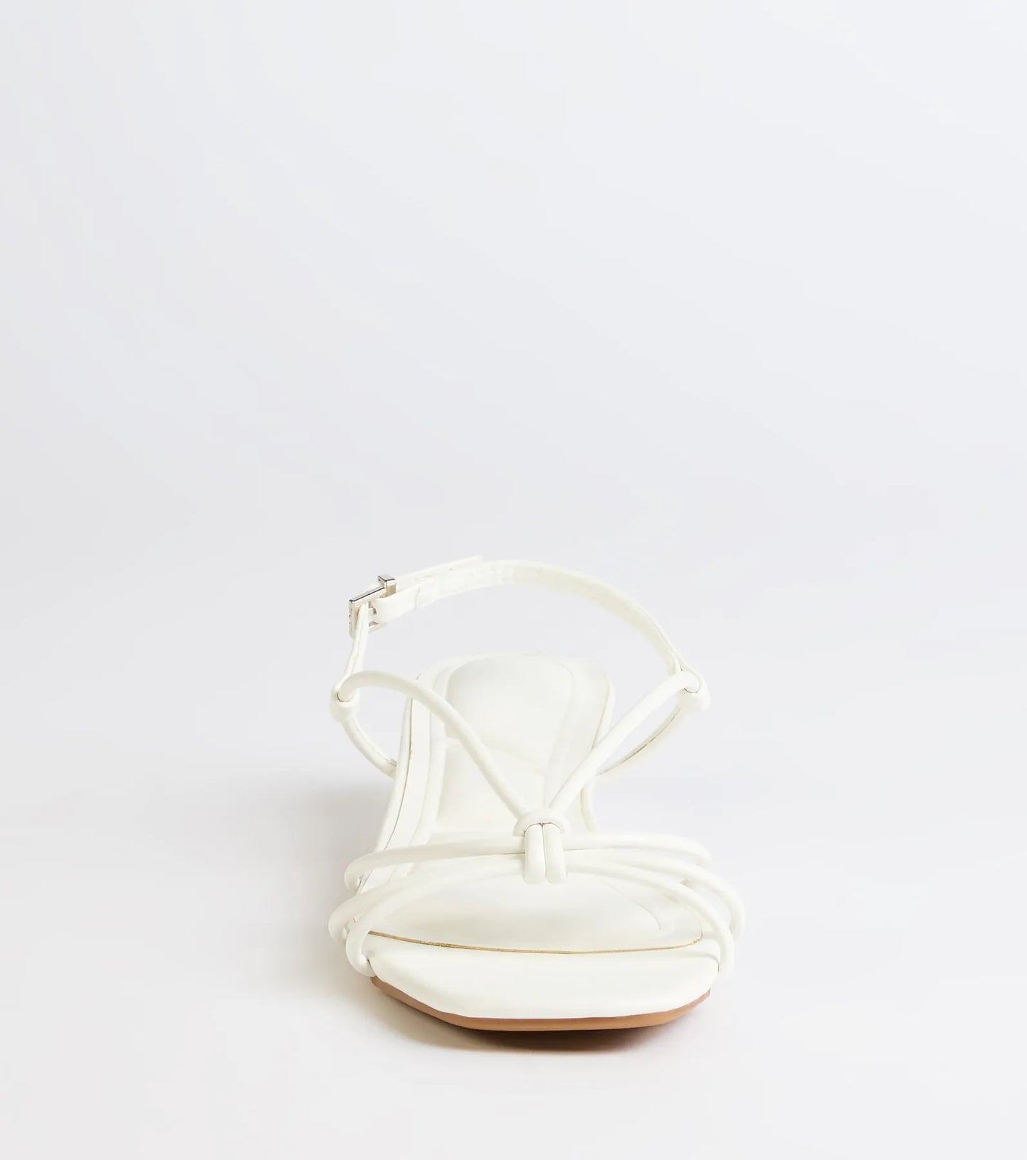 Tied Together Strappy Kitten Heels