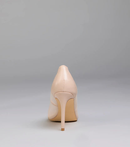All Pretty Sheer Mesh Stiletto Pumps