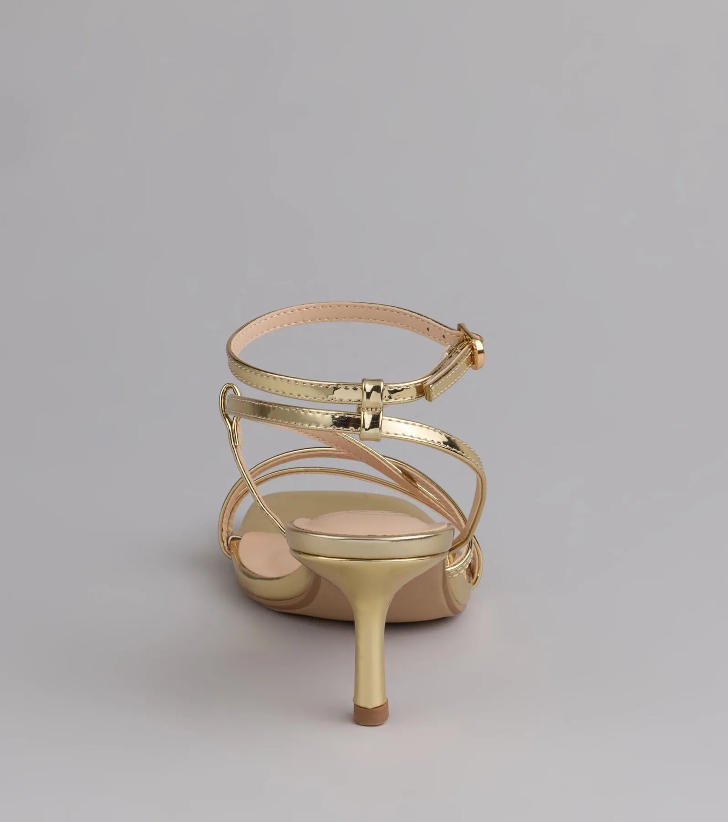 Simply Stunning Strappy Kitten Heels