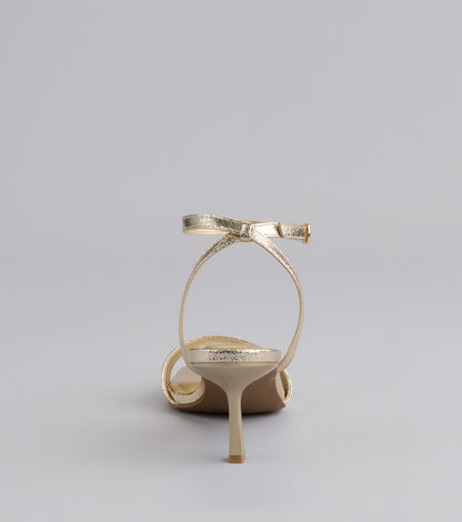 Chic Strides Kitten Stiletto Heels