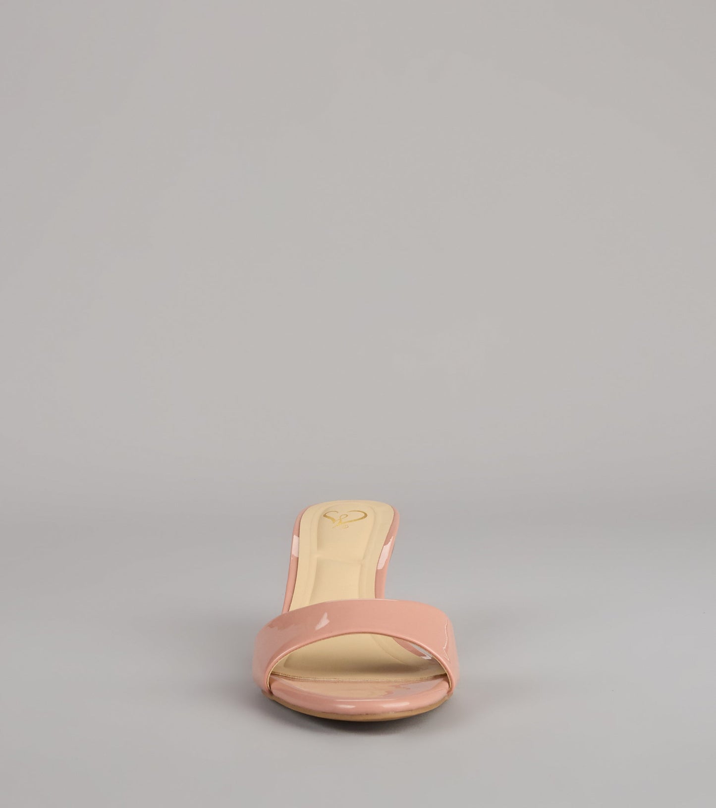 Own the Moment Patent Heeled Mules