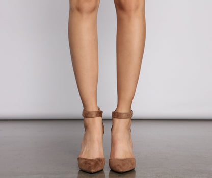 Posh Pointed Toe Stiletto Pumps
