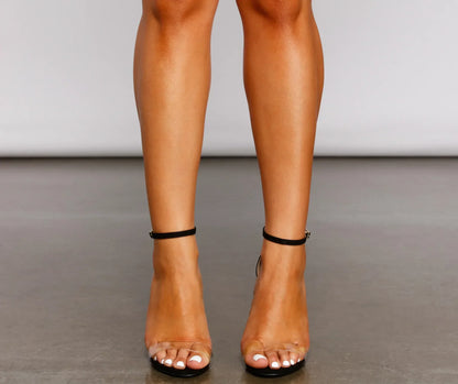 Roll Out In Style Faux Suede Block Heels
