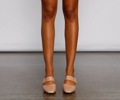 Elevated Essential Short Block Heels