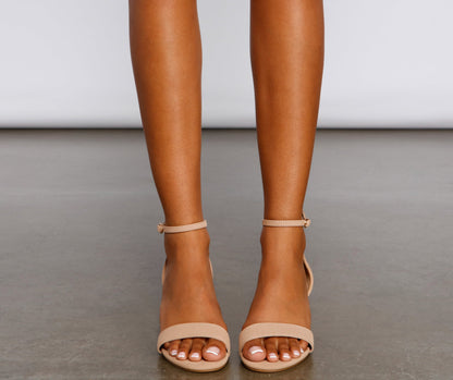 Get It Girl Classic Short Block Heels