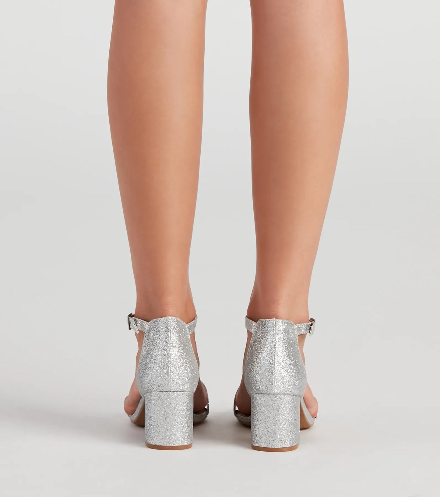 Glam Moves Glitter Block Heels