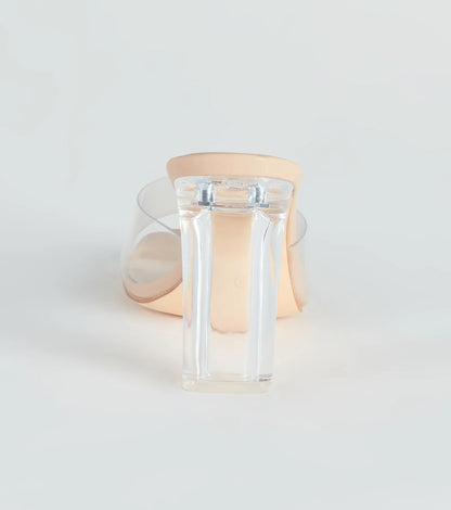 A Touch Of Chic Clear-Heel Mules