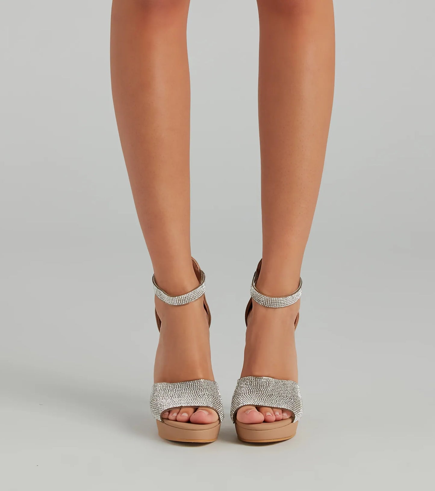 Make It A Moment Rhinestone Stiletto Heels