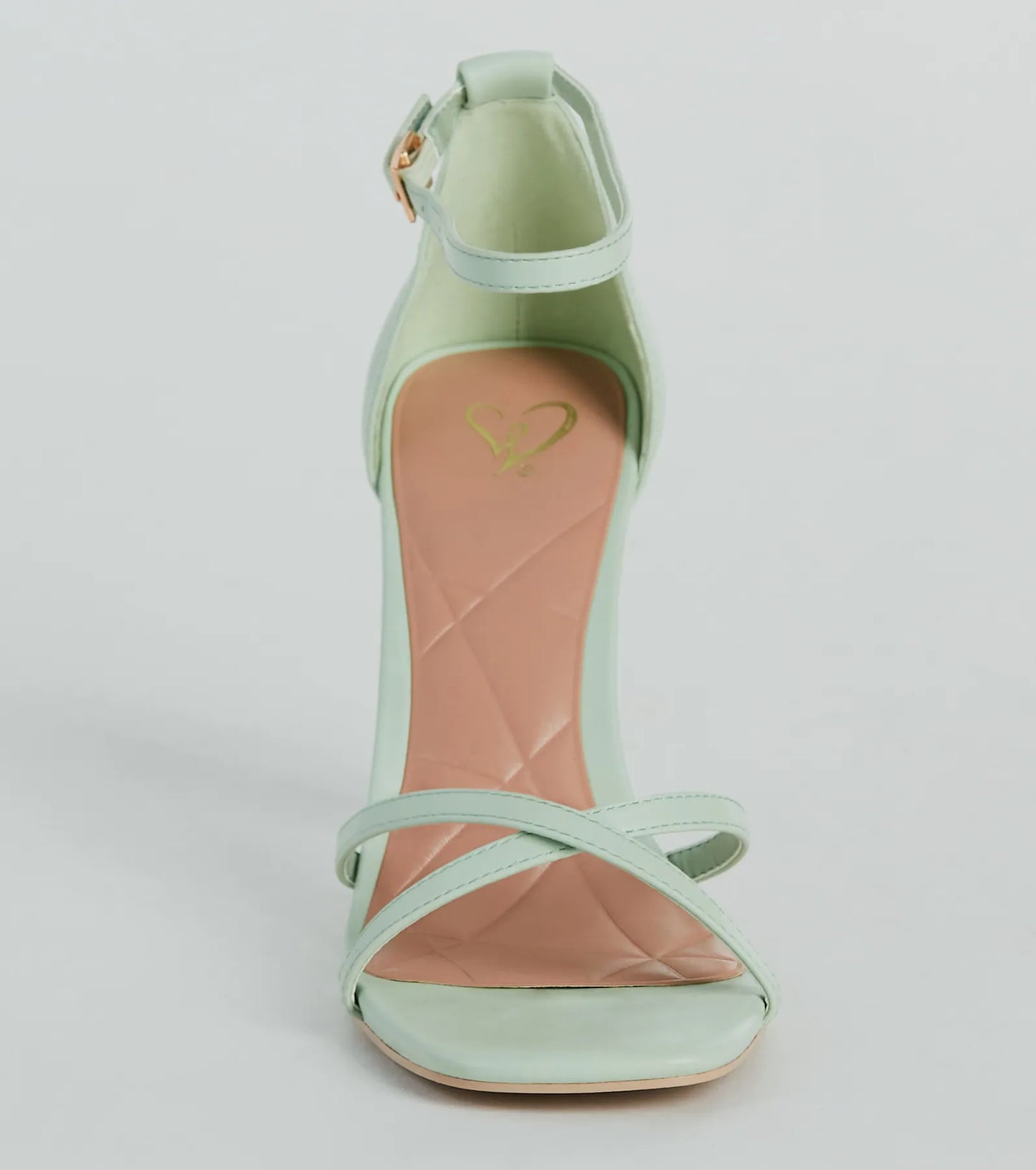 Being Pretty Strappy Faux Leather Block Heels