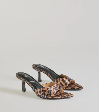 Wild Instinct Kitten Stiletto Heels