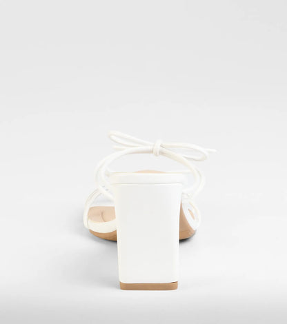 Finest Hour Bow Strappy Mules