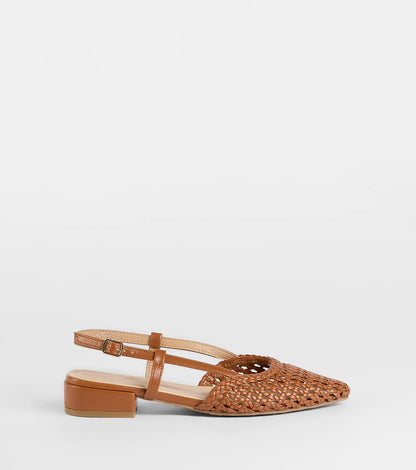 Feels Like Spring Braided Slingback Sandals
