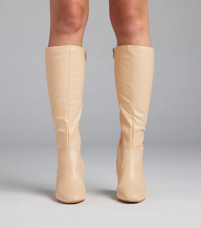 Chic Season Under The Knee Boots