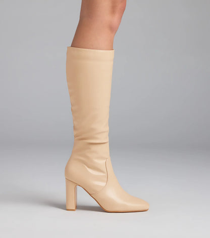 Chic Season Under The Knee Boots