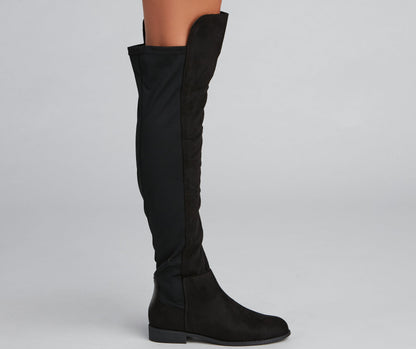 Set For Fall Over-The-Knee Boots