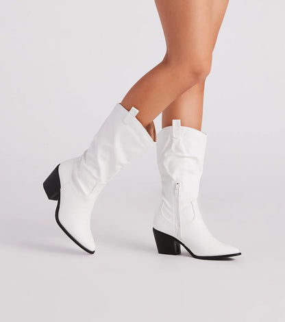 On A Western Kick Cowboy Boots