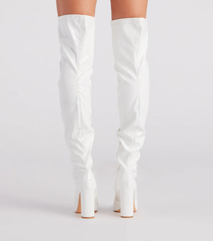 Smokin' Babe Thigh High Boots