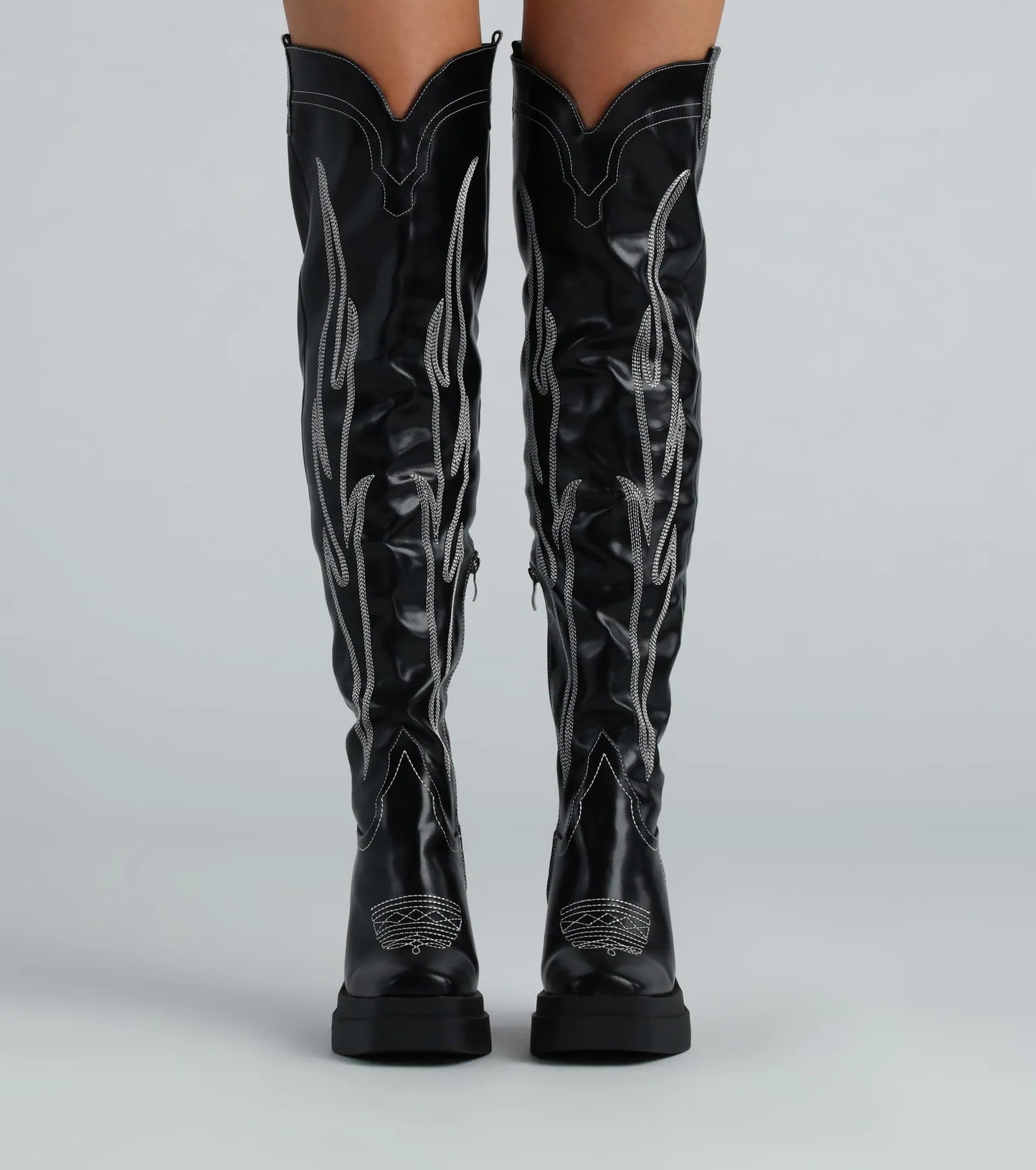 That Western Heat Cowboy Thigh-High Boots