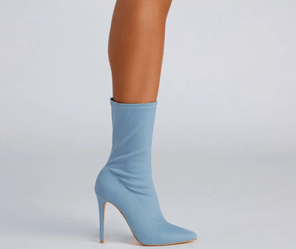Make A Statement Stiletto Booties