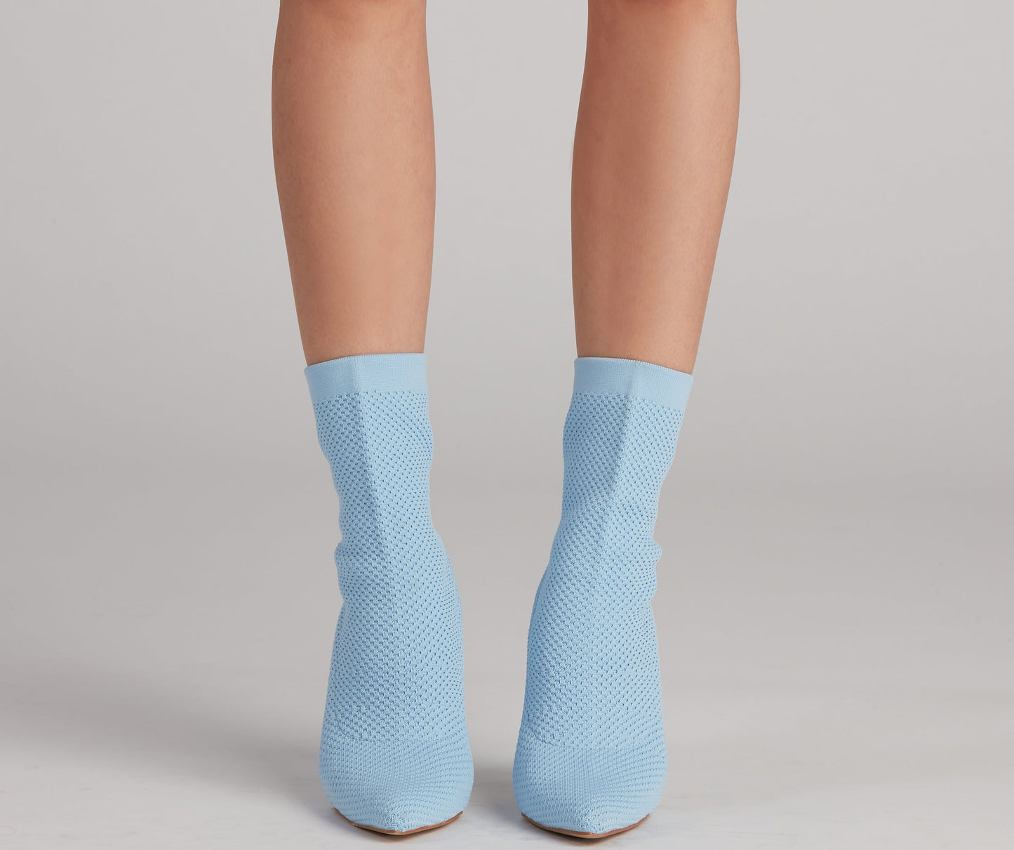 Major Strut Knit Stiletto Booties