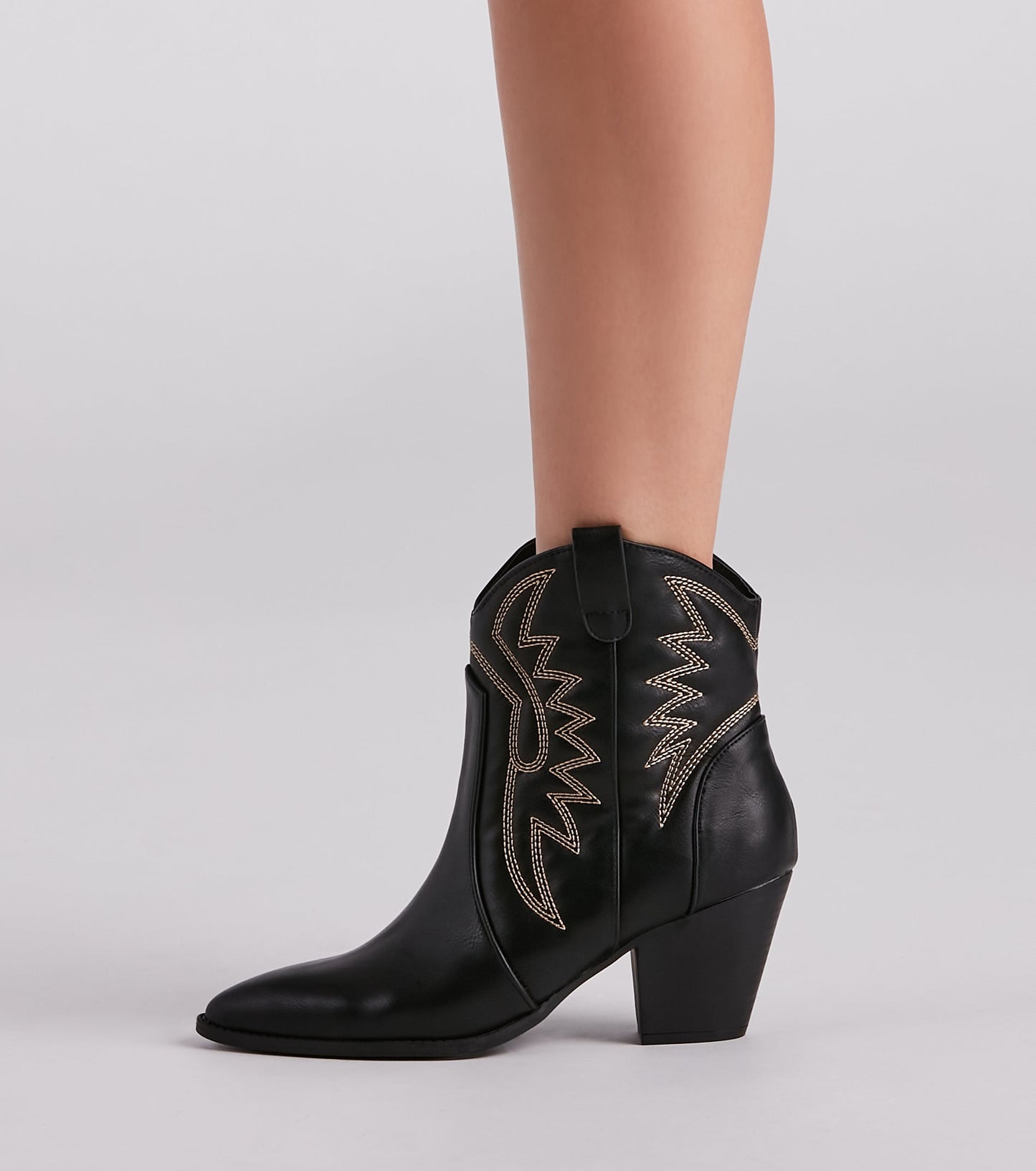 Country Style Cowboy Booties