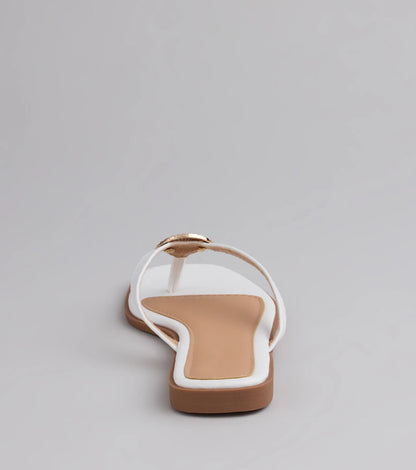 Golden Hour Seashell Sandals