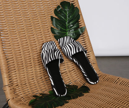 Keep It Trendy Zebra Print Sandals