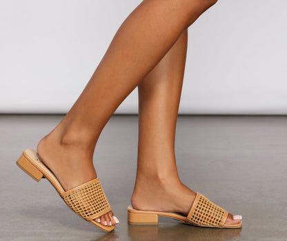 Weekend Getaway Woven Sandals