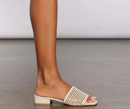 Weekend Getaway Woven Sandals