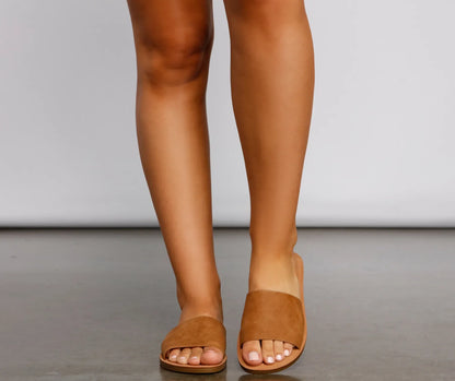 So Sleek Basic Band Sandals