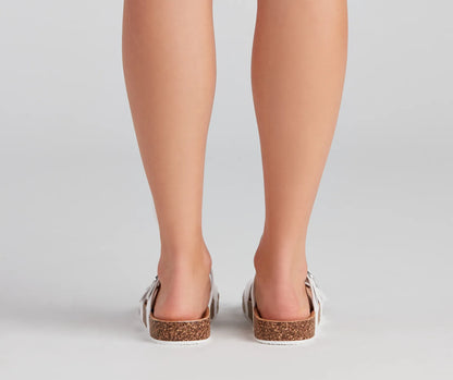 Catch Feels Dual Buckle Sandals