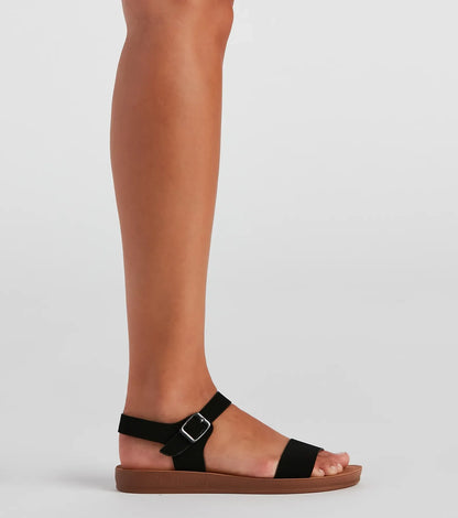 Summer Days Basic Strap Sandals