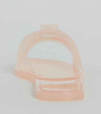Playful Icon Flat Jelly Slide Sandals