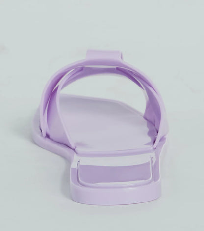 Playful Icon Flat Jelly Slide Sandals
