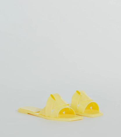 Playful Icon Flat Jelly Slide Sandals