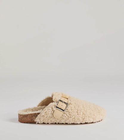 Cozy Glam Slip-On Clogs