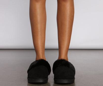 Chill Out and Fuzzy Faux Fur Slippers