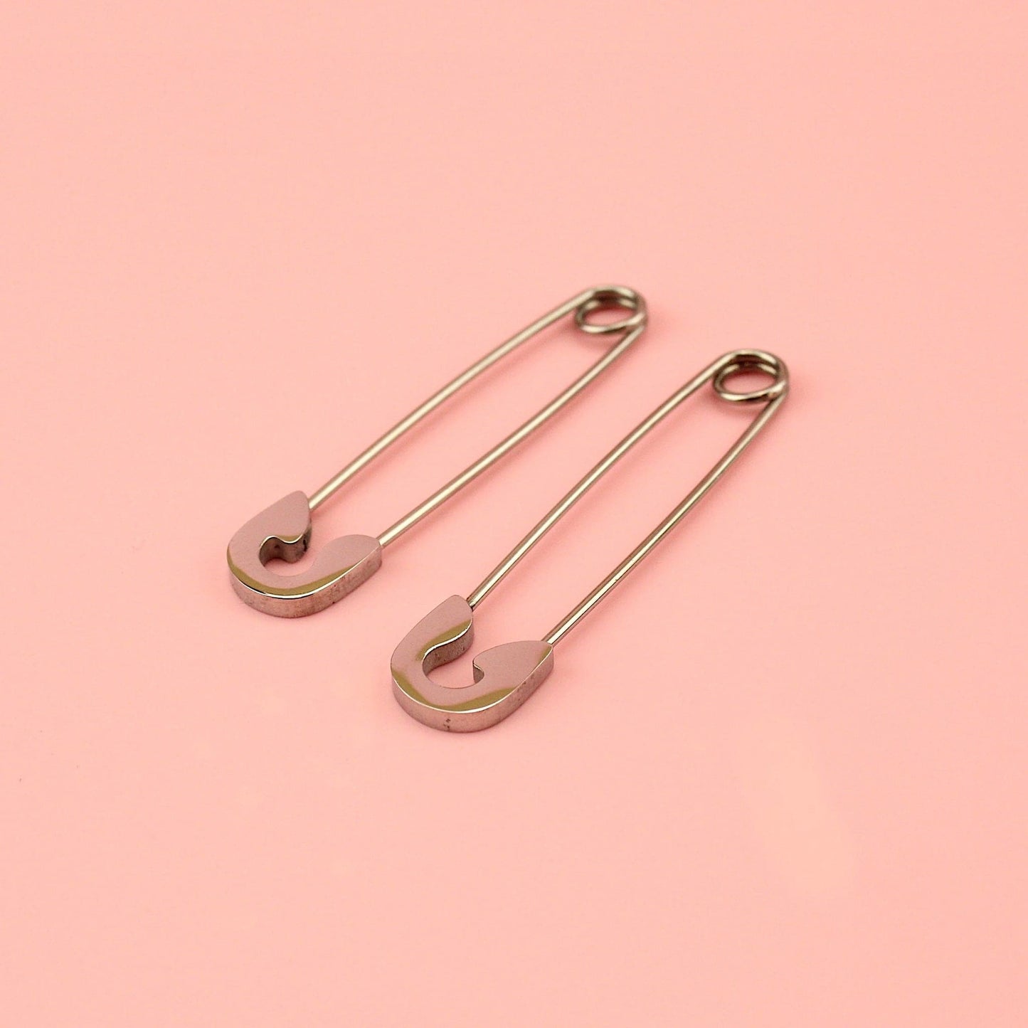 Pin it to Win it Safety Pin Earrings