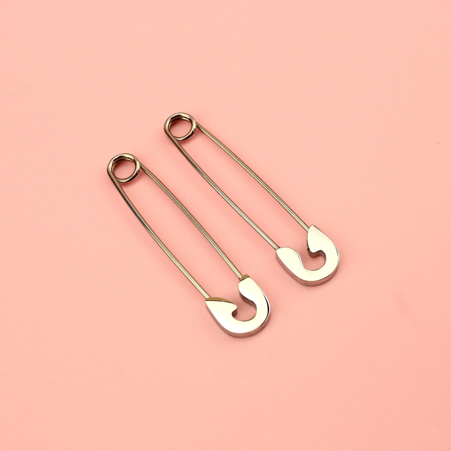 Pin it to Win it Safety Pin Earrings