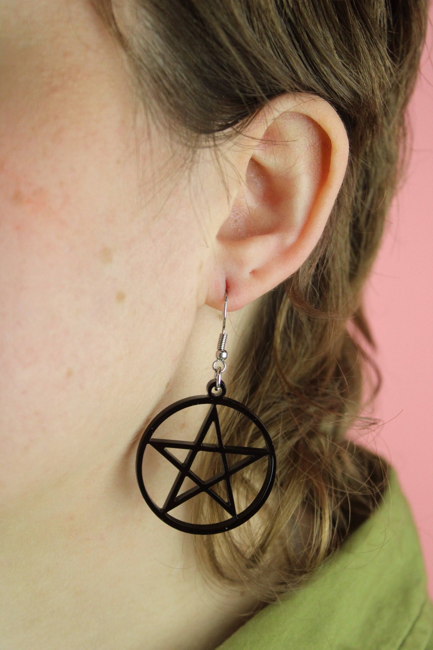 Pentacle Earrings