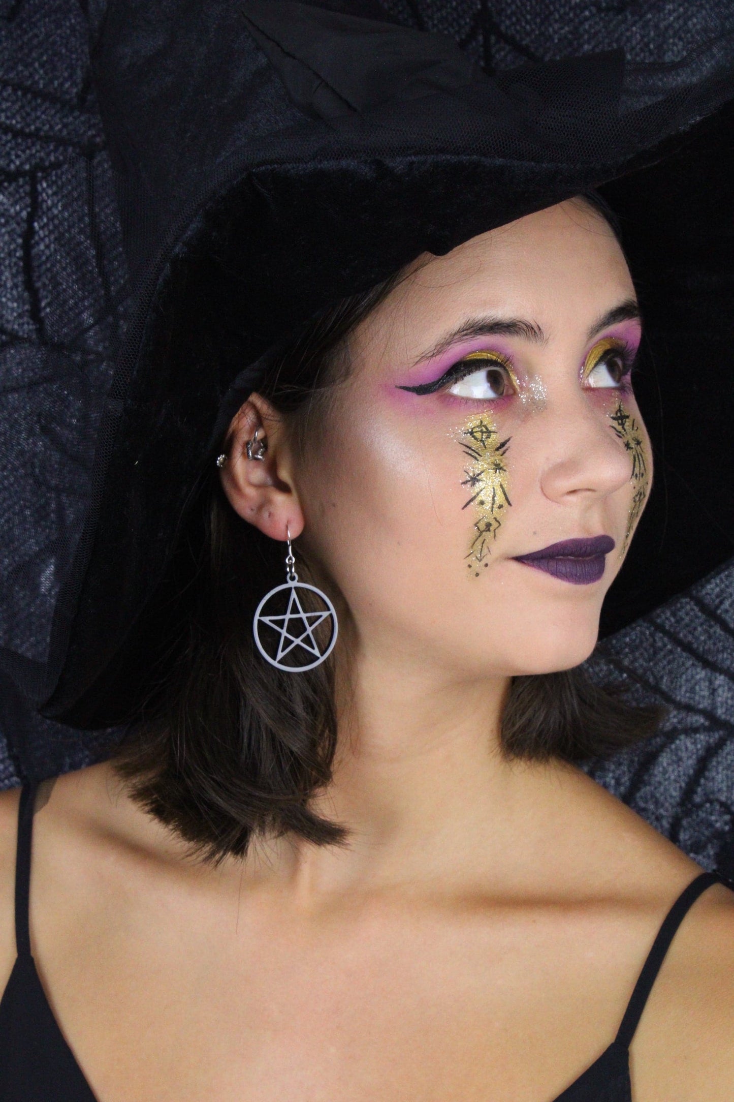 Pentacle Earrings