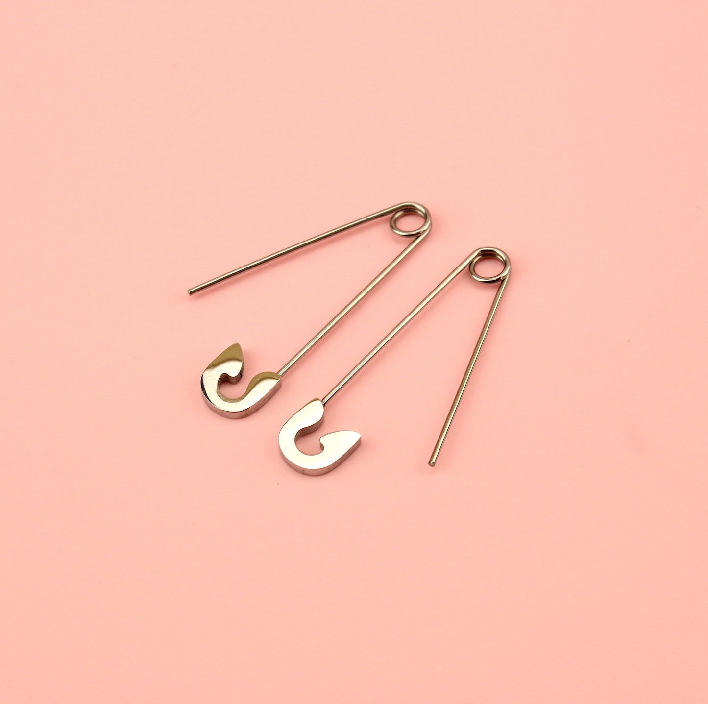 Pin it to Win it Safety Pin Earrings