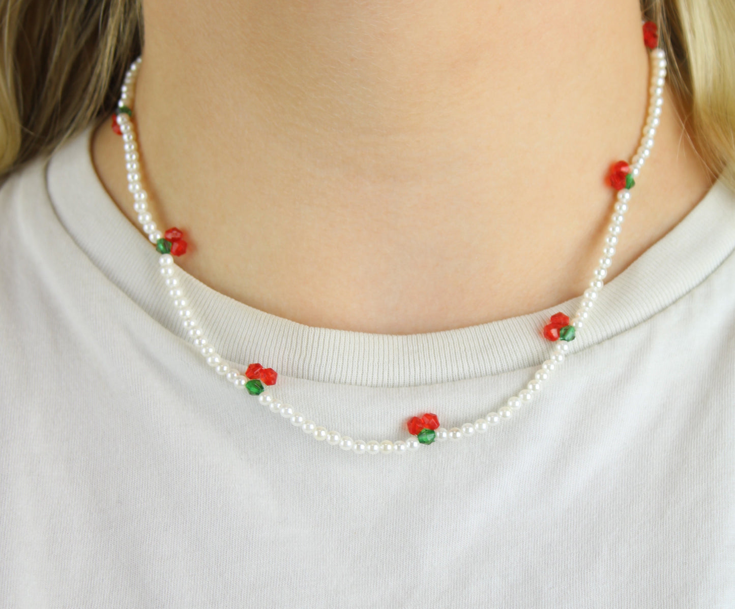 Pearlfectly Cherrific Necklace