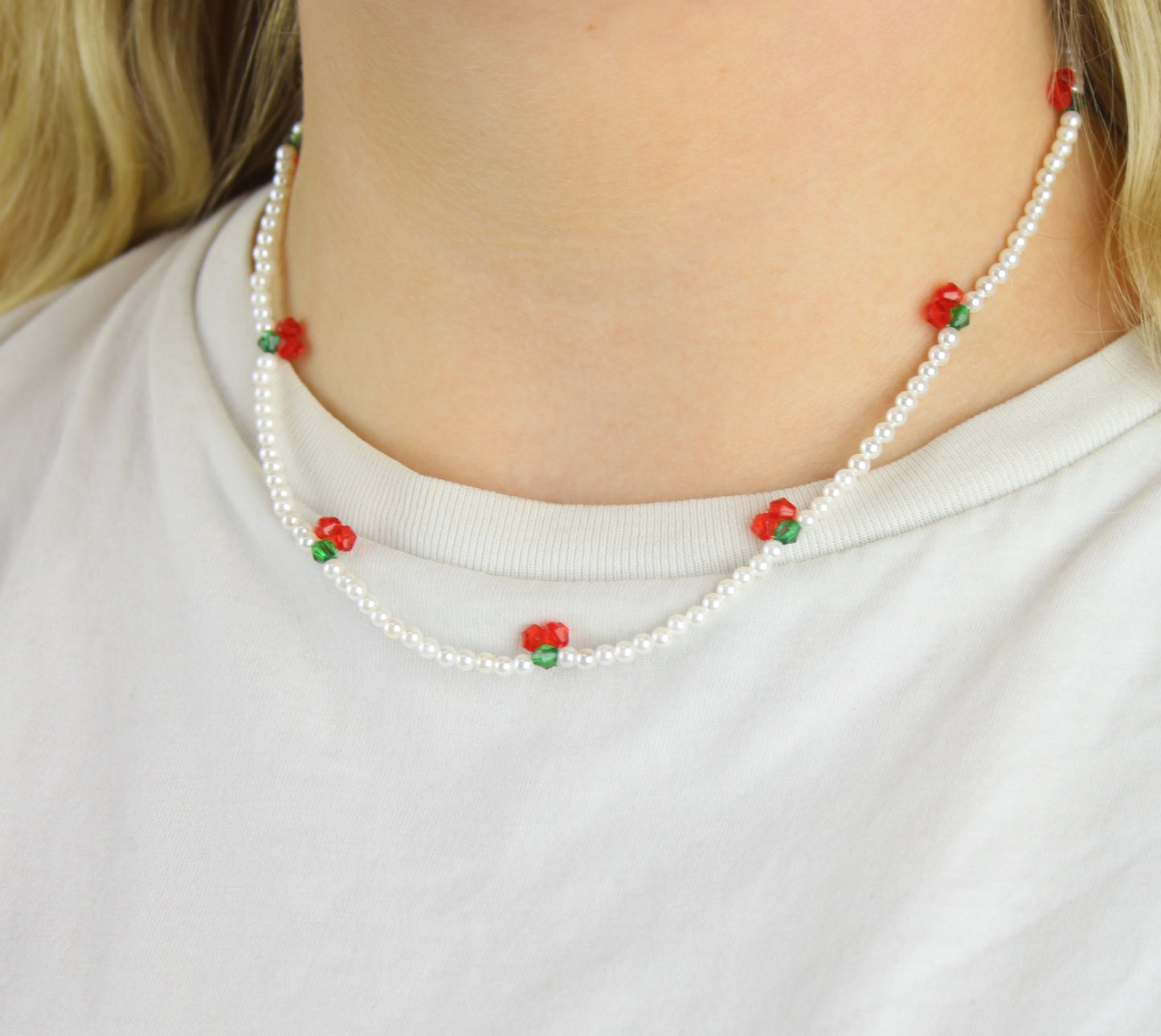 Pearlfectly Cherrific Necklace