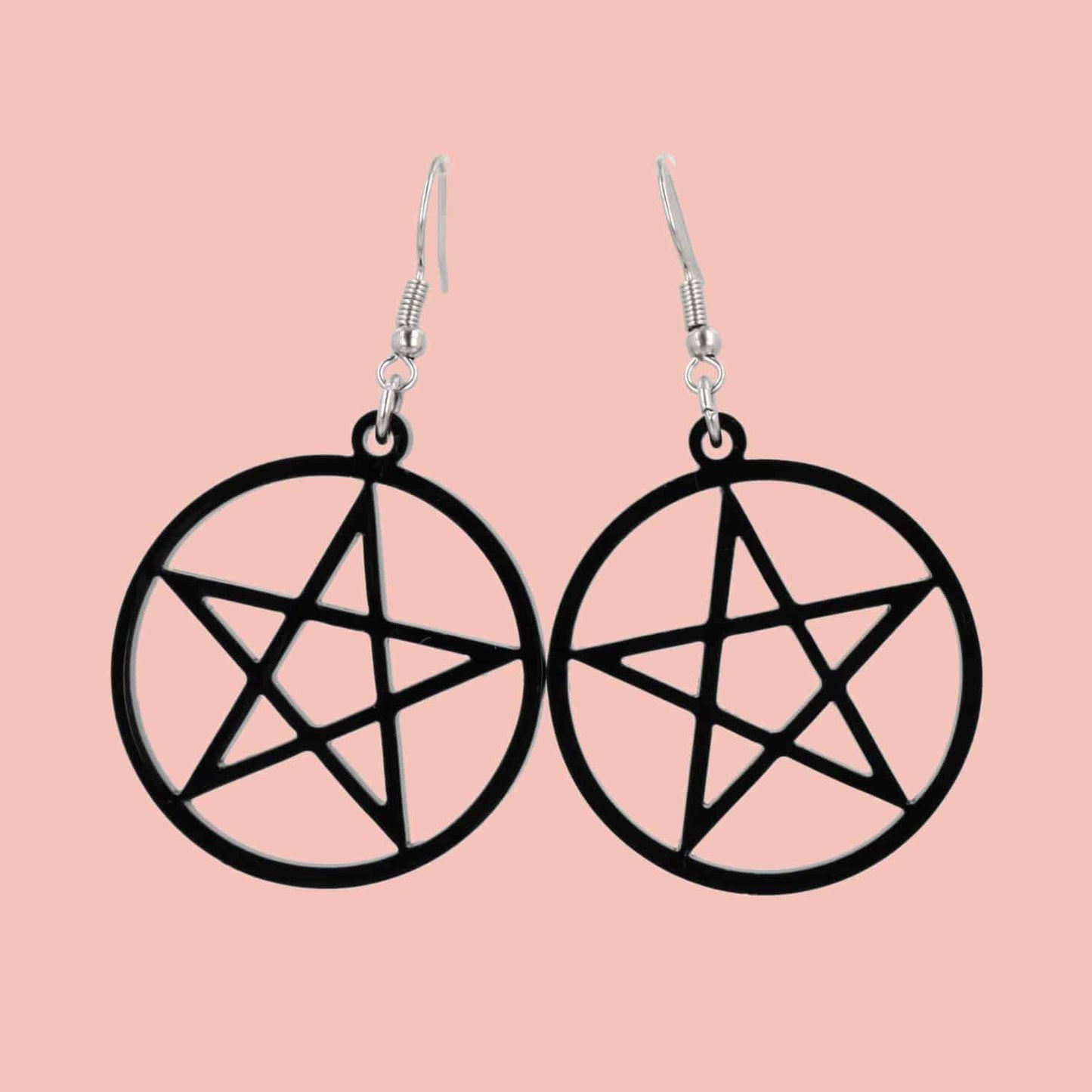 Pentacle Earrings
