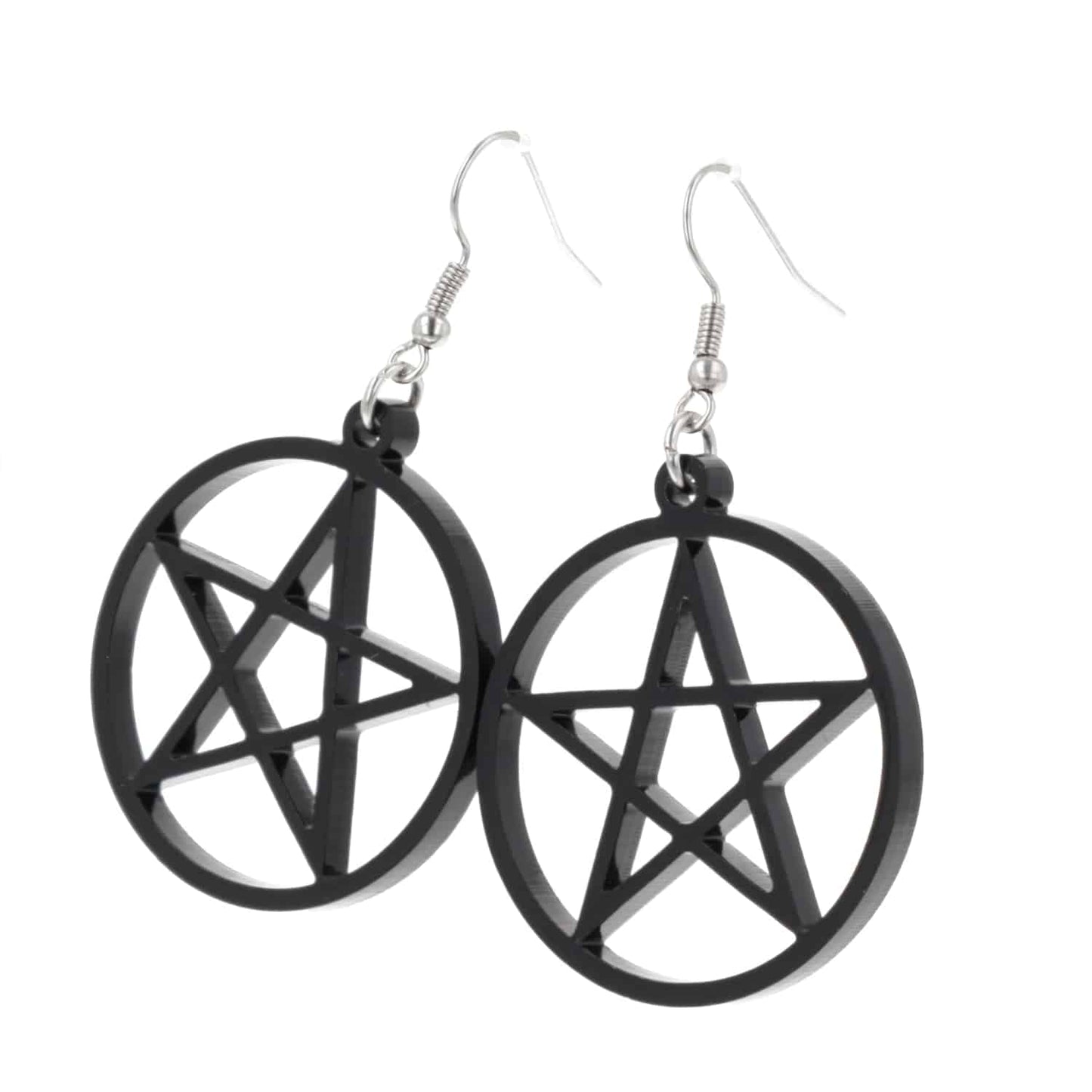 Pentacle Earrings